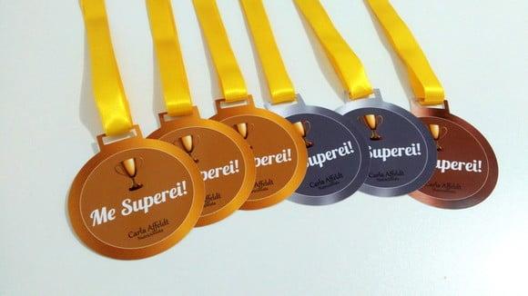 Medalha de Papel - Personalizada