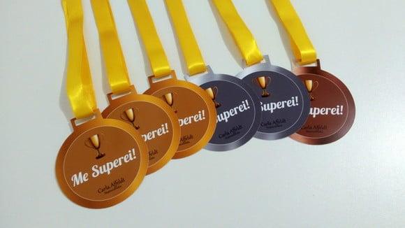 Medalha de Papel - Personalizada