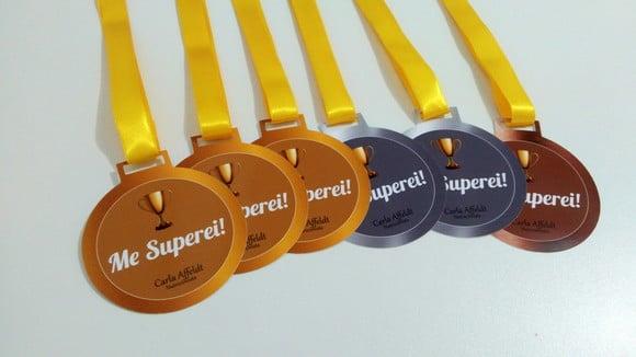Medalha de Papel - Personalizada