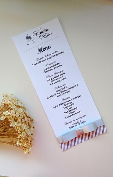Menu Casamento
