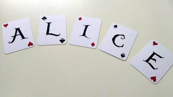 Painel de Cartas - Alice no País das Maravilhas