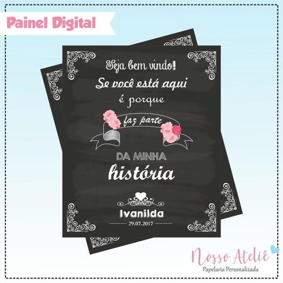 Painel Digital - Agradecimento