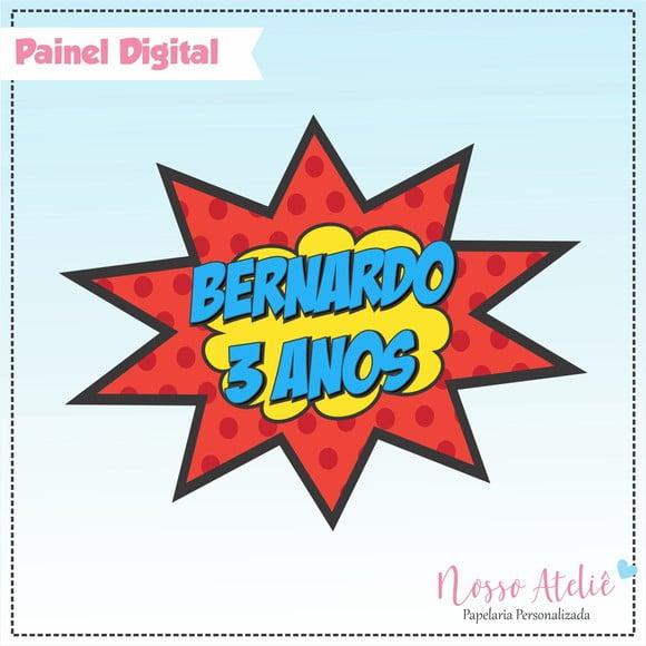 Painel Digital - Heróis