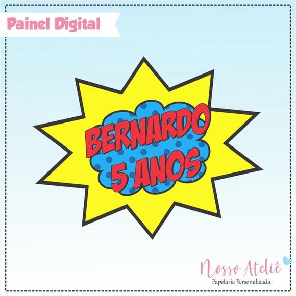 Painel Digital - Heróis
