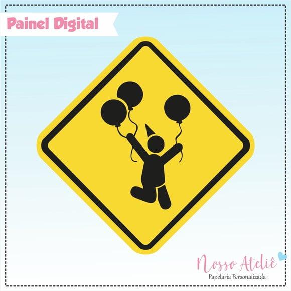 Painel Digital - Placa de Obras