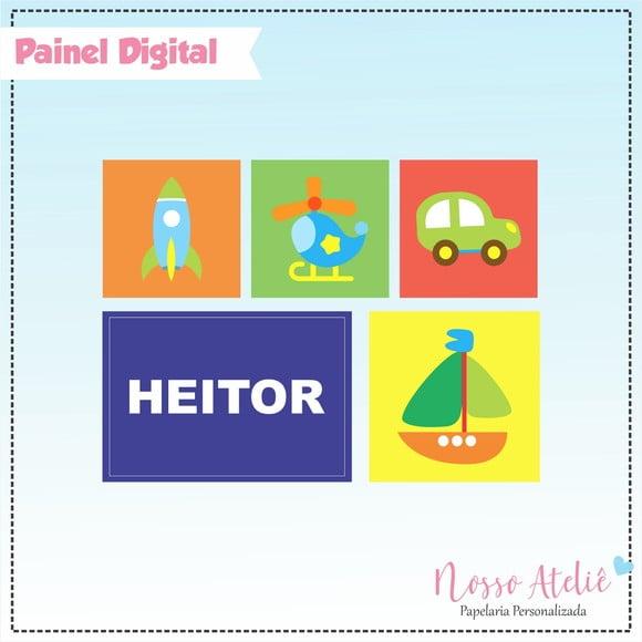 Painel Digital - Meios de Transporte