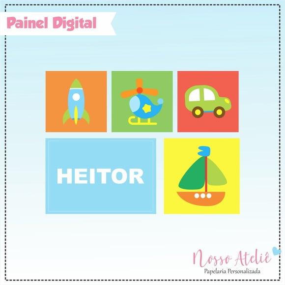 Painel Digital - Meios de Transporte