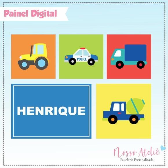 Painel Digital - Meios de Transporte