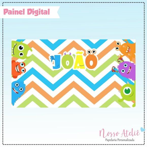Painel Digital - Monstrinhos
