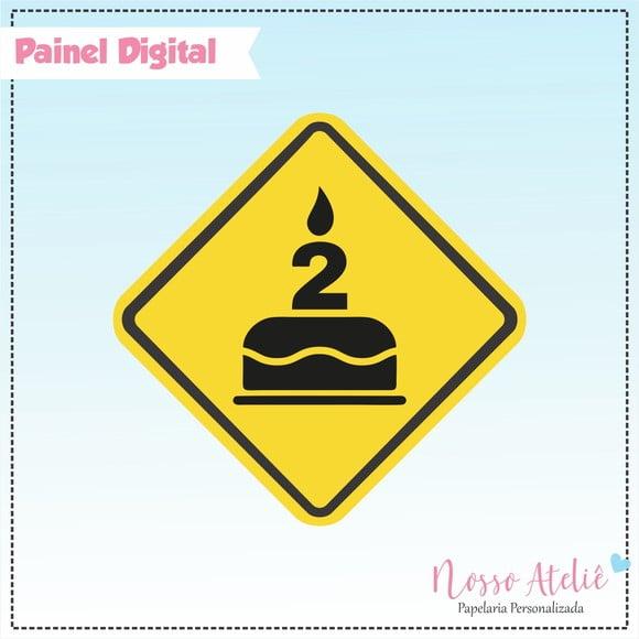 Painel Digital - Placa de Obras