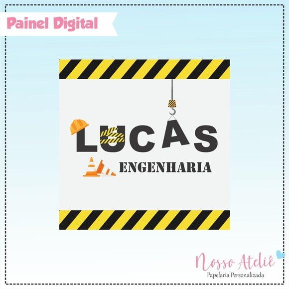 Painel Digital - Placa de Obras
