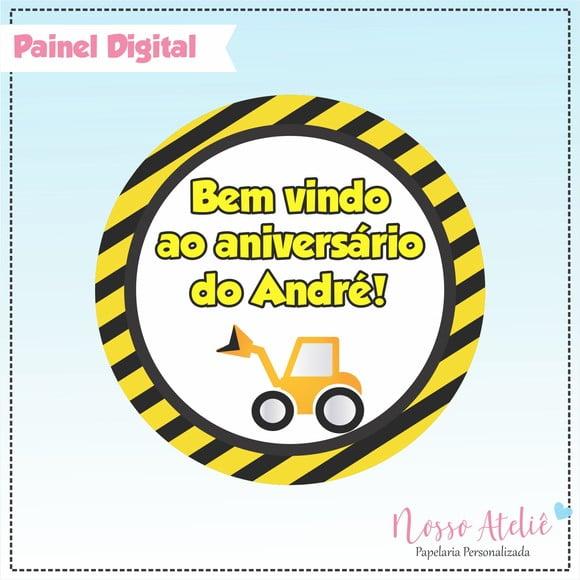 Painel Digital - Placa de Obras