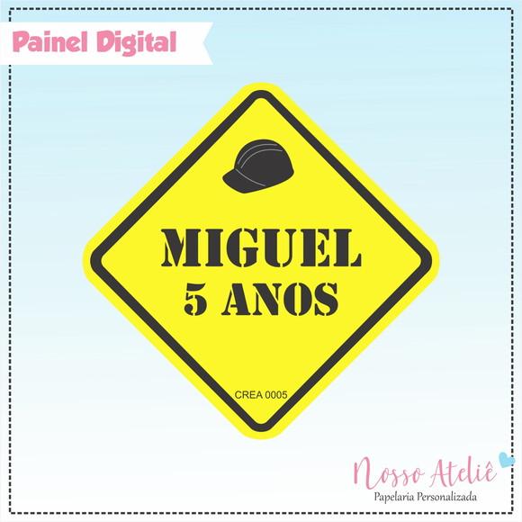 Painel Digital - Placa de Obras