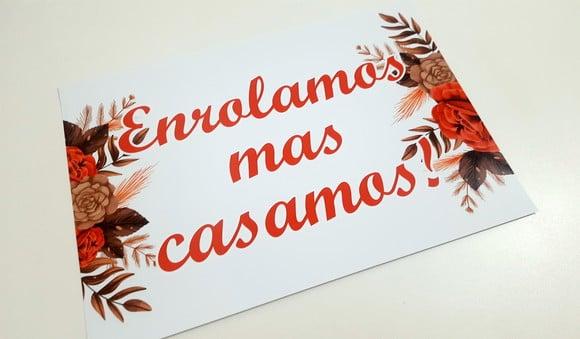 Placa Casamento