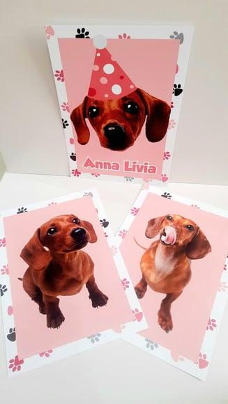 Placa Decorativa - Cachorro Salsicha
