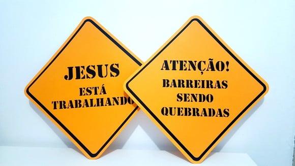 Placa Decorativa Scrap 30 cm - Igreja