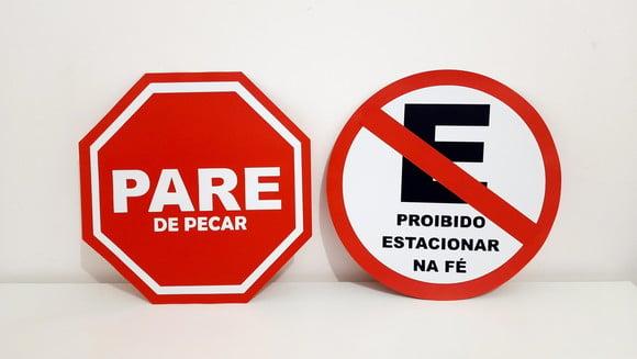 Placa Decorativa Scrap 30 cm - Igreja