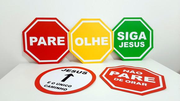 Placa Decorativa Scrap 30 cm - Igreja