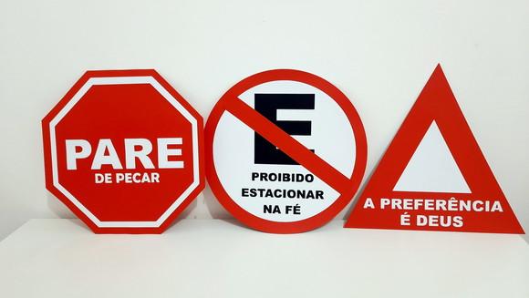 Placa Decorativa Scrap 30 cm - Igreja