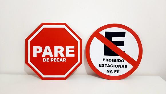 Placa Decorativa Scrap 30 cm - Igreja