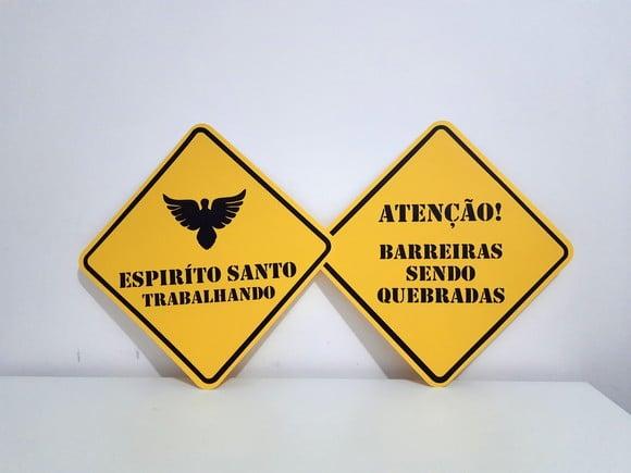 Placa Decorativa Scrap 38 cm - Igreja