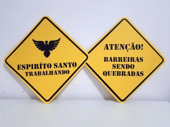 Placa Decorativa Scrap 38 cm - Igreja