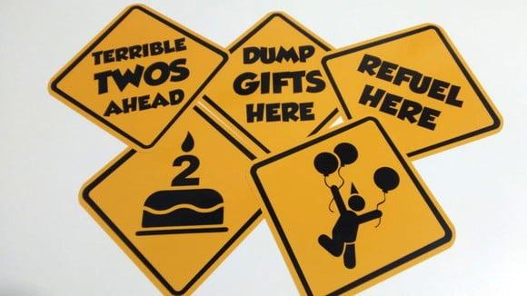 Placas Decorativas - Aniversário