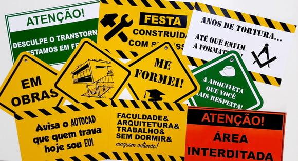 Placas Decorativas - Arquitetura