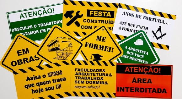 Placas Decorativas - Arquitetura
