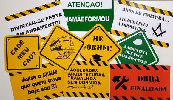 Placas Decorativas - Arquitetura