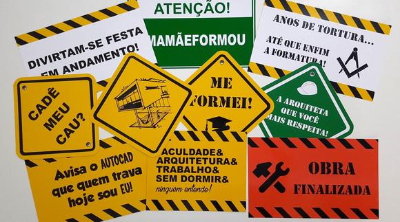 Placas Decorativas - Arquitetura