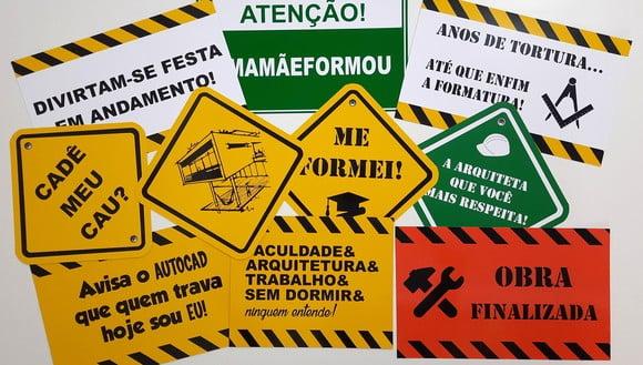 Placas Decorativas - Arquitetura
