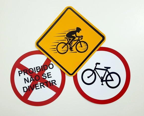 Placas Decorativas - Bike