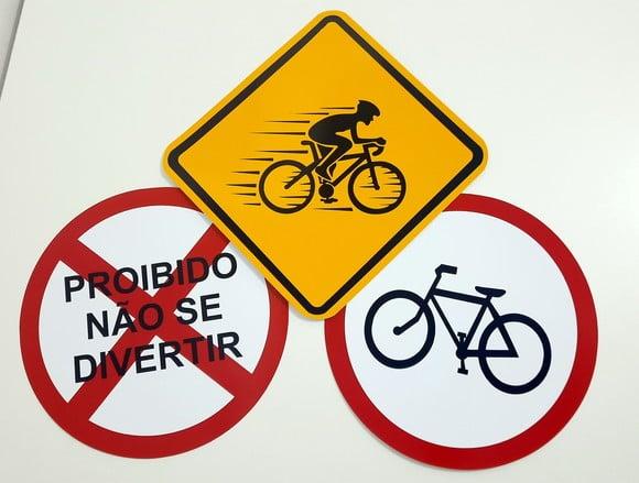 Placas Decorativas - Bike