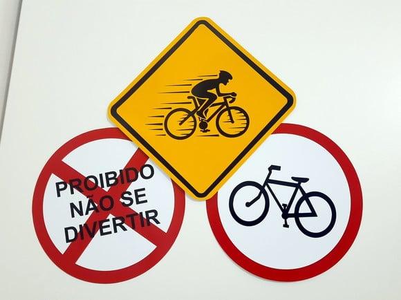 Placas Decorativas - Bike