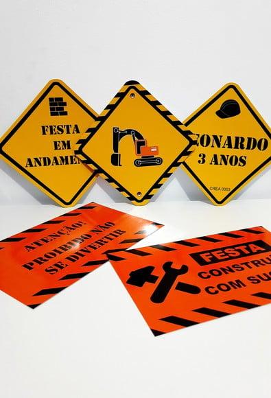 Placas Decorativas - Construção