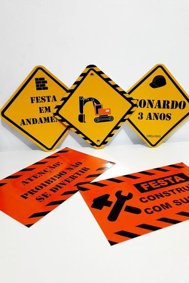 Placas Decorativas - Construção