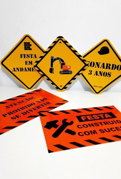 Placas Decorativas - Construção