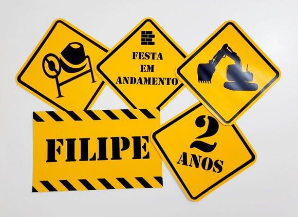 Placas Decorativas - Construção