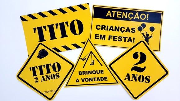 Placas Decorativas - Construção