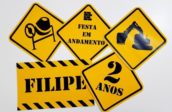 Placas Decorativas - Construção