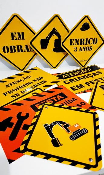 Placas Decorativas - Construção