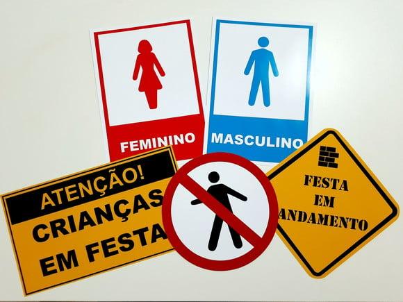 Placas Decorativas - Construção