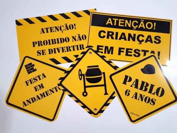 Placas Decorativas - Construção