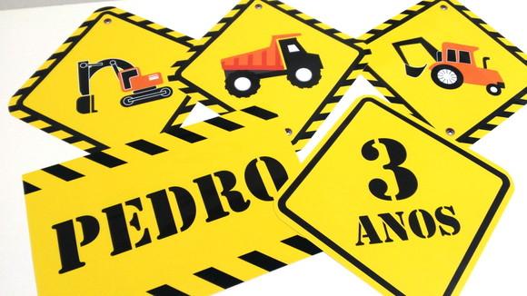 Placas Decorativas - Construção