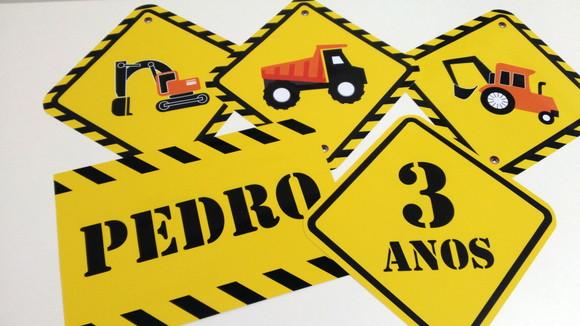 Placas Decorativas - Construção