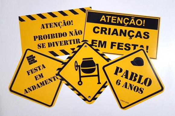 Placas Decorativas - Construção