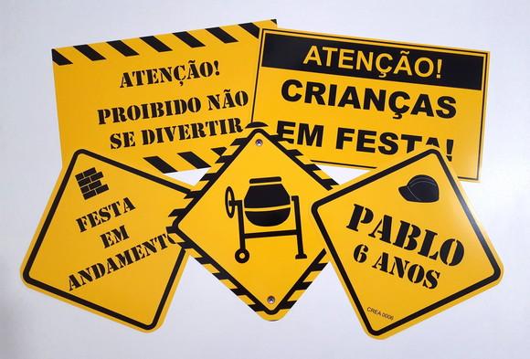 Placas Decorativas - Construção