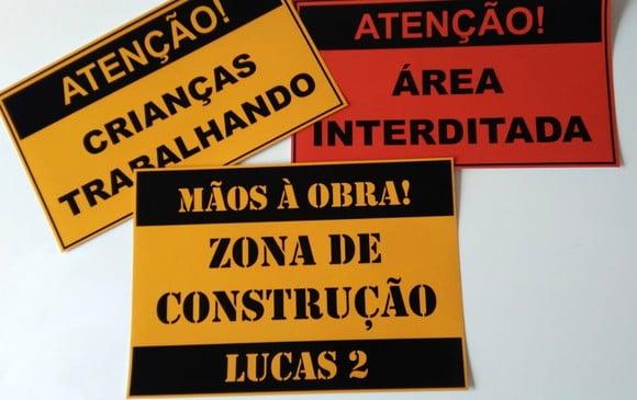 Placas Decorativas - Construção