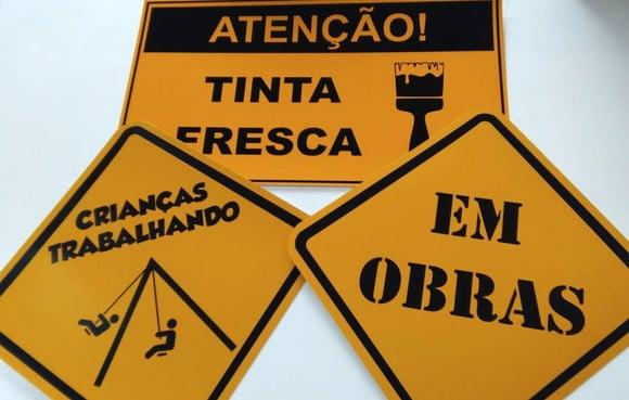 Placas Decorativas - Construção